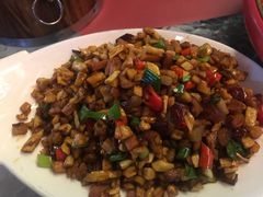 萝卜丁炒腊肉-一个叫川的地方(麒麟新天地店)
