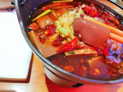 鸿运铜锅鸭血-唐力九头鸟烧烤·罗田吊锅(西云楼店)