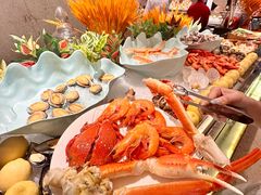 -广州万富希尔顿酒店-感趣自助餐厅·生蚝海鲜刺身