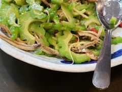 苦瓜炒丁香鱼-乡亲鹅肉城(吴江店)