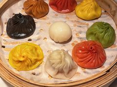 翡翠水晶八色小笼包-翡翠拉面小笼包(岭南新天地店)