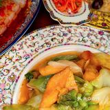 大盘鸡 来到他家大盘鸡都是首选美味了，一大盘上来