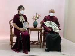 -时光纪亲子全家福照相馆(静安店母女写真父母纪念照)