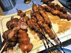 烤羔羊肉串-李军力烧烤(政通路店)
