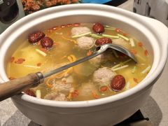 汽锅肉丸汤-后湖小院·乡野田园菜