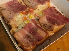 培根起司厚吐司-阿信厚吐司(曾厝垵店)