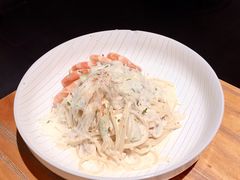 芝士蘑菇鲜虾意大利面-BE BRIGHT KITCHEN(正佳广场店)