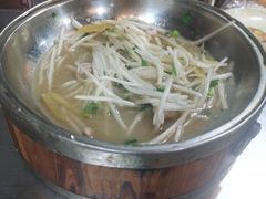 清炒绿豆芽-水根饭店