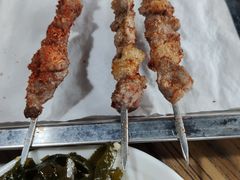 羊肉串-陇上全荟兰州传统牛肉面(延吉路店)