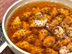 古越陈酿煮花螺-杭州西子湖四季酒店·金沙厅