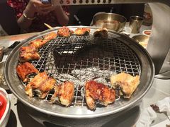 -草家酱蟹炭火烤肉店(珲春南路一店)