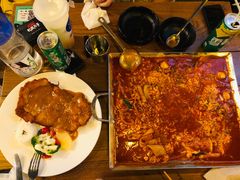 南山炸猪排-包装马车·韩国料理·포장마차