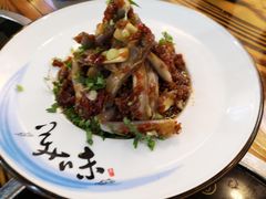 手撕茄子-九道菜有鸡鱼头(石鼓路店)