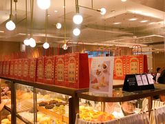 面包甜点陈列柜-奈雪的茶(湖滨银泰in77C区PRO店)