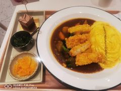 炸虾排咖喱蛋包饭套餐-池奈·咖喱蛋包饭(熙地港店)