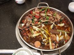 鸡杂毛血旺鸳鸯锅-胖娃古镇鸡杂(磁器口总店)