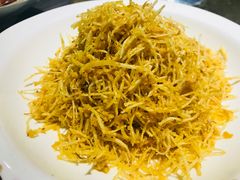 蛋黄土豆丝-饭桌故事·血鸭湘(荣宝华店)