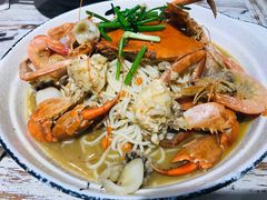 膏蟹拌面-十面欢腾·海鲜面·台式Bistro(长乐路店)