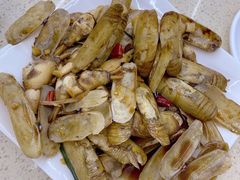 蛏子葱油-渔中舟海鲜大排档(普陀沈家门店)