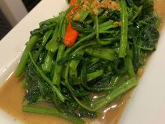 秘制虾酱炒空心菜-帕蓝·暹罗料理(曲阳店)