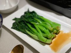 白灼广东菜心-狮王府淮扬菜(万象城店)