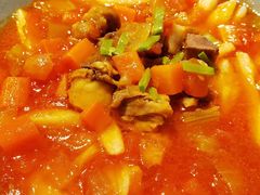 鲜茄牛腩粒烩面鱼-港丽餐厅(高德置地店)