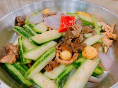 丝瓜炒鸡杂-启香鸡私房菜(湖景店)