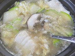 嫩豆腐汤-贤花饭店(城阳店)