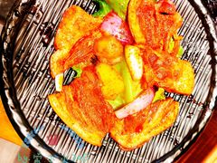 特色五花肉-老号李小肠西昌特色火盆烧烤(树高威尼斯店)