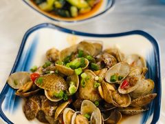 炒花甲-早酒肖汉老味拌面
