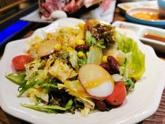 拌蔬菜-明洞阿姨·韩式酱蟹烤肉·创意料理(三元桥店)