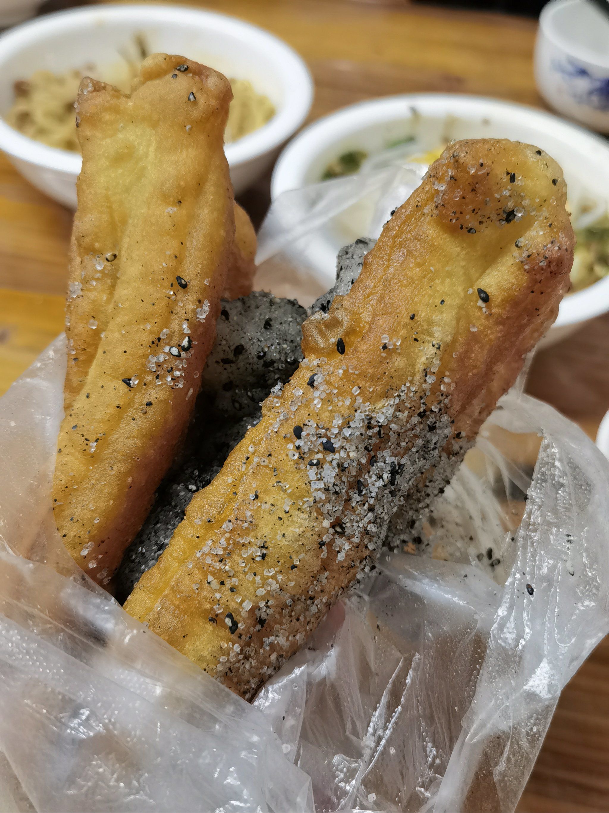 上饶这家油条包麻糍也太好吃了!