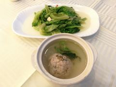 蟹粉狮子头-怡园饭店-餐厅(四望亭店)