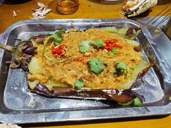 蒜泥烤茄子-贾青羊肉串(袁桥店)