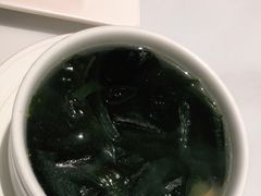 健康肉沫上汤螺旋藻-杯子红牛排(创意产业园店)