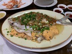 咸泥虾蒸鲚鱼-腰记饭店(龙源路店)