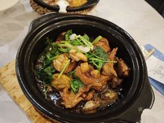 砂锅鲍鱼鸡-鹭园酒家·四十年老字号