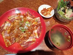 五花肉定食-丸福烤肉(君隆广场店)