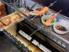 自助调料区-很久以前羊肉串(南京路第一百货店)