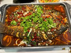 特色铁锅烤鱼-澎湖湾农家菜(八一路楚天府店)