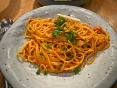 烟熏三文鱼水瓜柳意面-Wagas沃歌斯(环贸店)