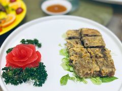 荔茸香酥鹅-郑厨私房菜