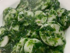 荠菜肉丝年糕-同兴半盆菜酒家(打浦路店)