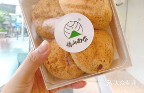 Salted Egg Yolk Mochi Pork Floss Bun