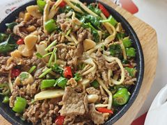 铁板小炒黄牛肉-71号豆汤饭·成都小馆(红牌楼店)