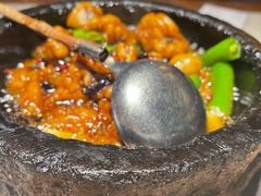 石锅杭椒牛蛙-桂满陇-西湖船宴(西单大悦城店)