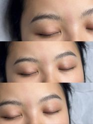 点击看大图 -杨益美学·野生眉半永久纹眉发际线