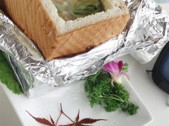 面包+奶油蘑菇汤-素心小筑(后沙裕镇店)