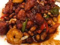 椒香虾仁爆鸡球-陈傻子餐厅(世纪都会店)