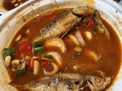 -阿峰饭店·本地土菜馆·农家土鸡煲·一品神仙鸡(报福店)
